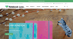 Desktop Screenshot of notebooklove.com